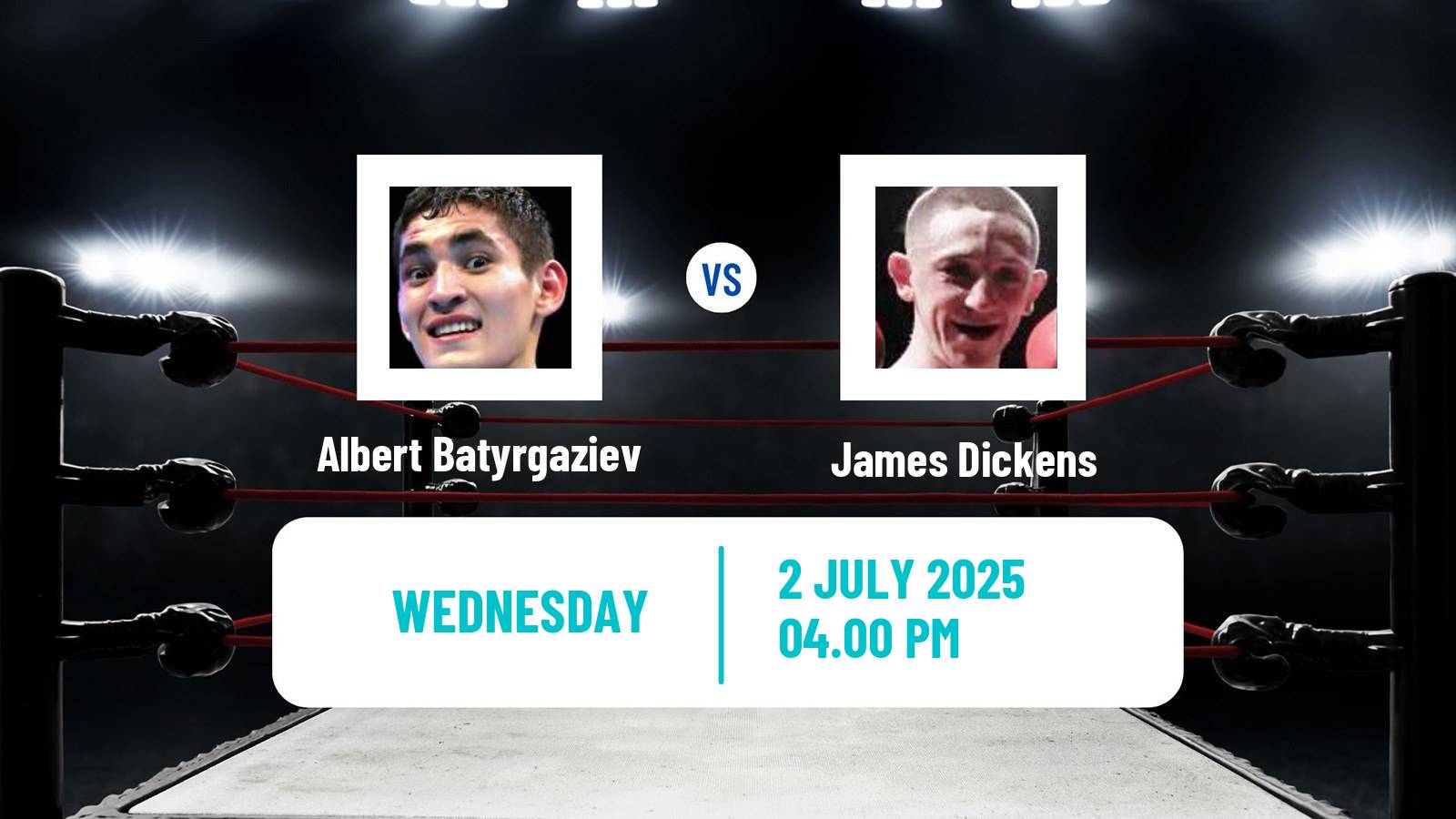 Boxing Super Featherweight Iba Title Men Albert Batyrgaziev - James Dickens