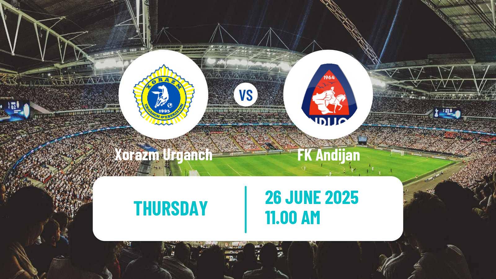 Soccer Uzbek League Xorazm Urganch - Andijan