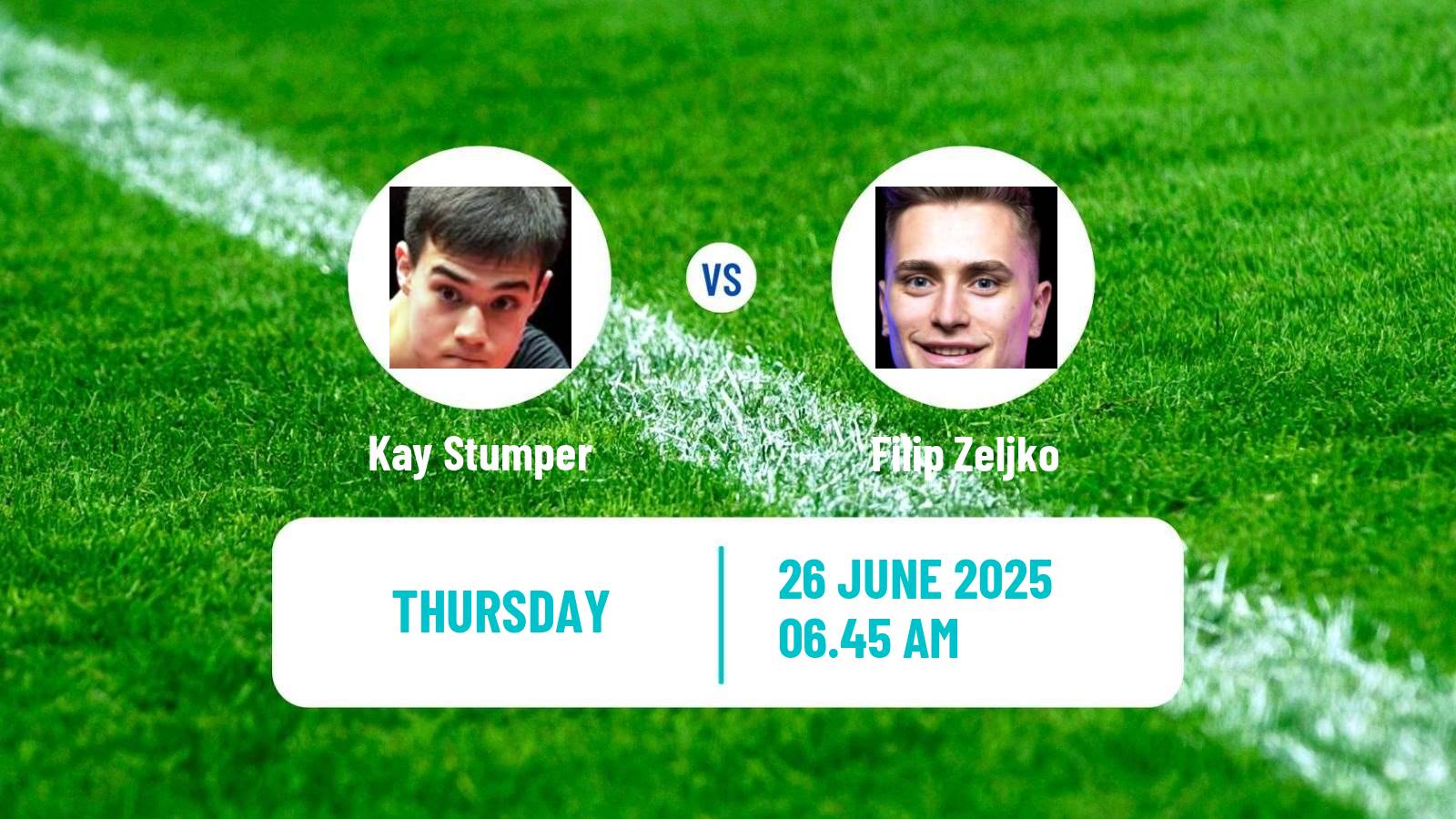 Table tennis Wtt Contender Zagreb Men Kay Stumper - Filip Zeljko