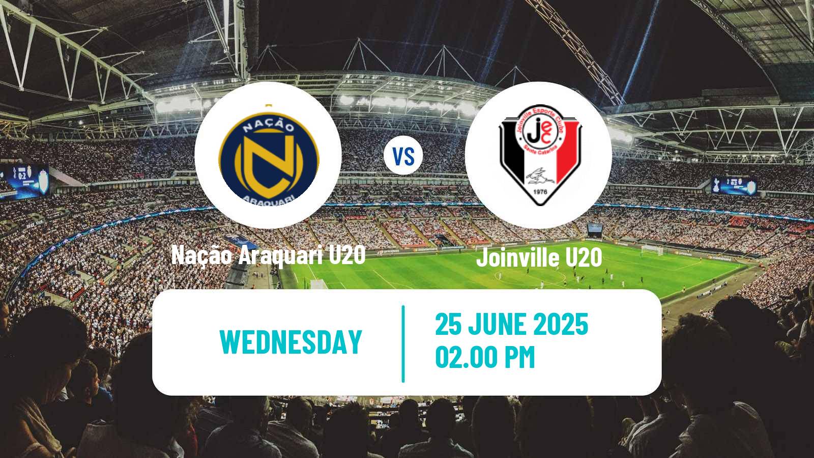 Soccer Brazilian Catarinense U20 Nação Araquari U20 - Joinville U20