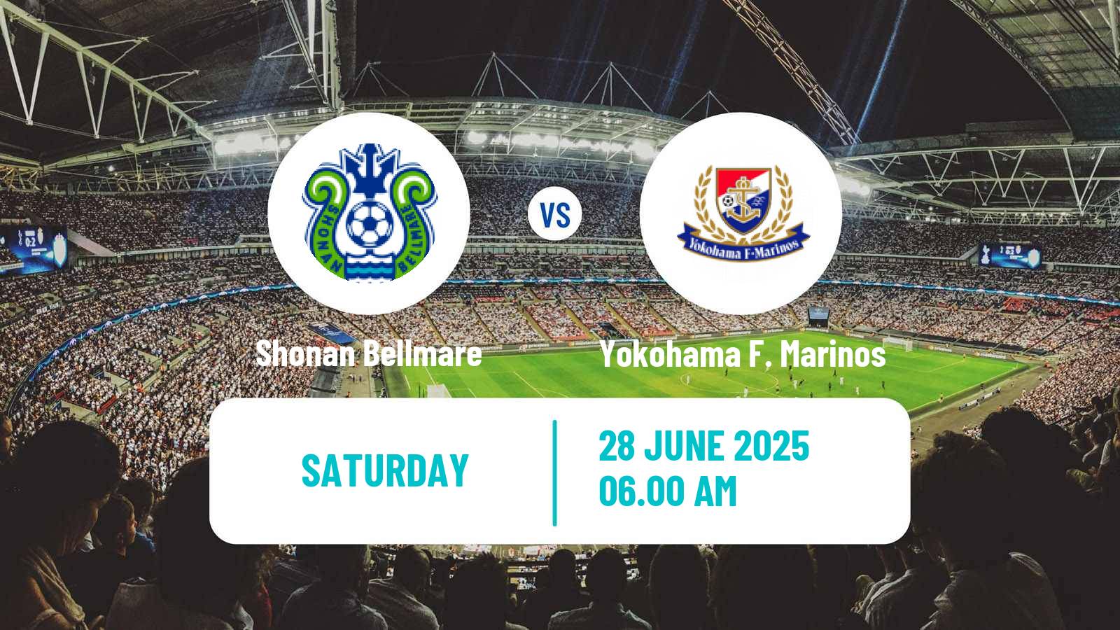 Soccer Japan J1 League Shonan Bellmare - Yokohama F. Marinos