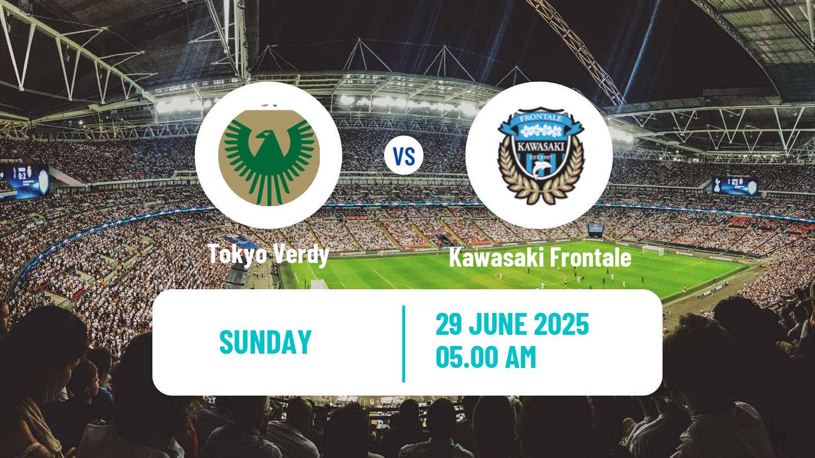 Soccer Japan J1 League Tokyo Verdy - Kawasaki Frontale