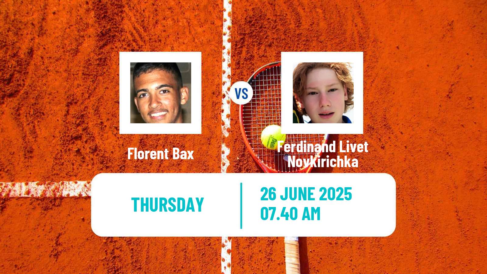 Tennis ITF M25 Montauban Men Florent Bax - Ferdinand Livet Novkirichka