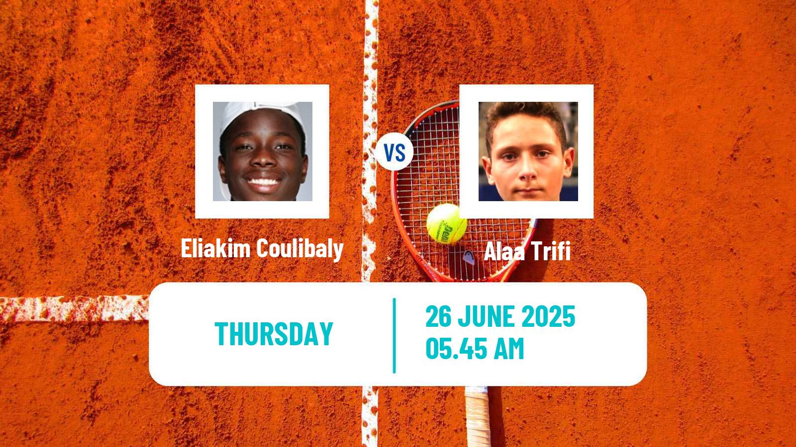 Tennis ITF M25 Monastir 4 Men Eliakim Coulibaly - Alaa Trifi