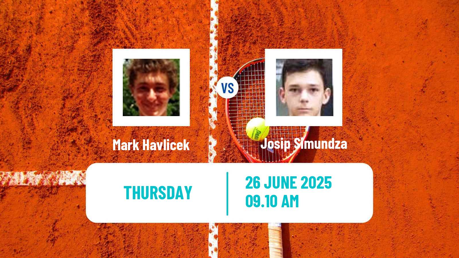 Tennis ITF M15 Zagreb Men Mark Havlicek - Josip Simundza