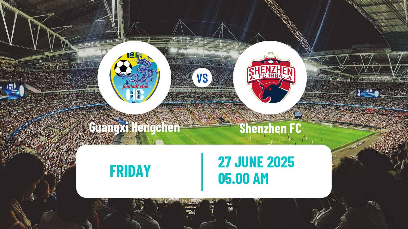 Soccer Chinese Yi League Guangxi Hengchen - Shenzhen