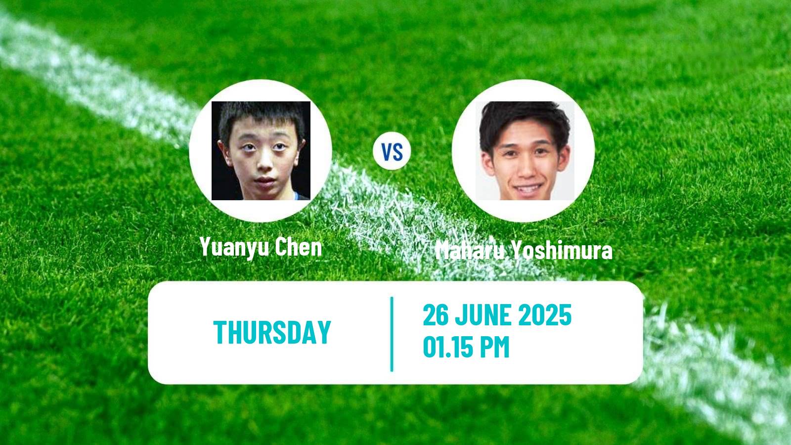 Table tennis Wtt Contender Zagreb Men Yuanyu Chen - Maharu Yoshimura