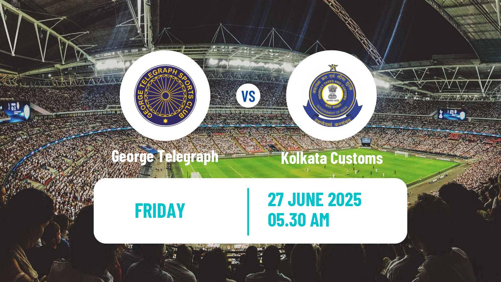 Soccer Calcutta Premier Division George Telegraph - Kolkata Customs