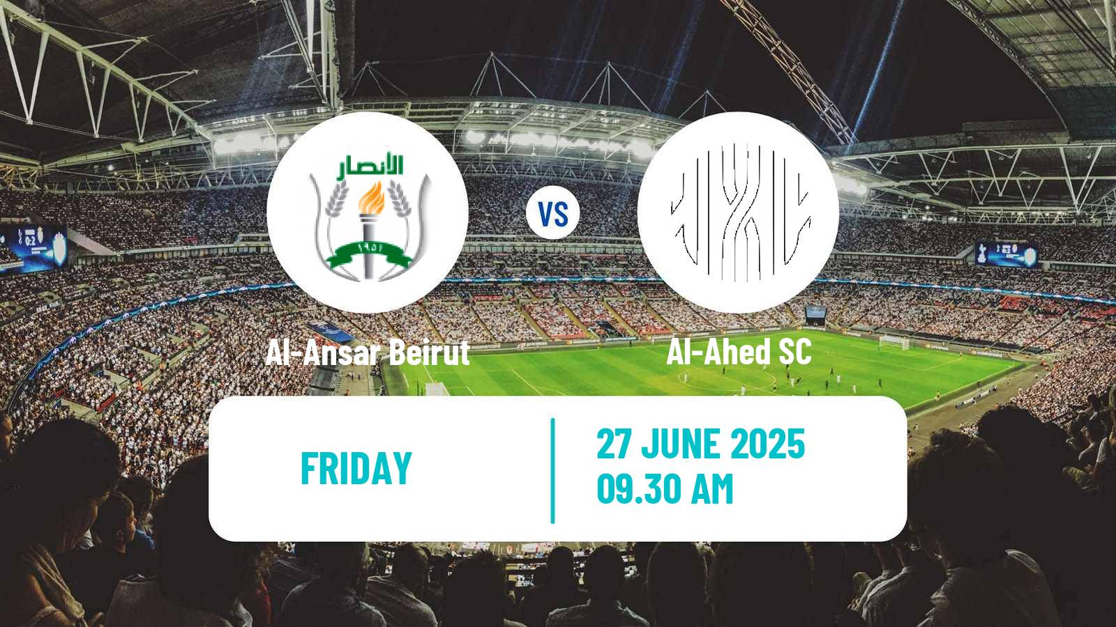 Soccer Lebanese Premier League Al-Ansar Beirut - Al-Ahed