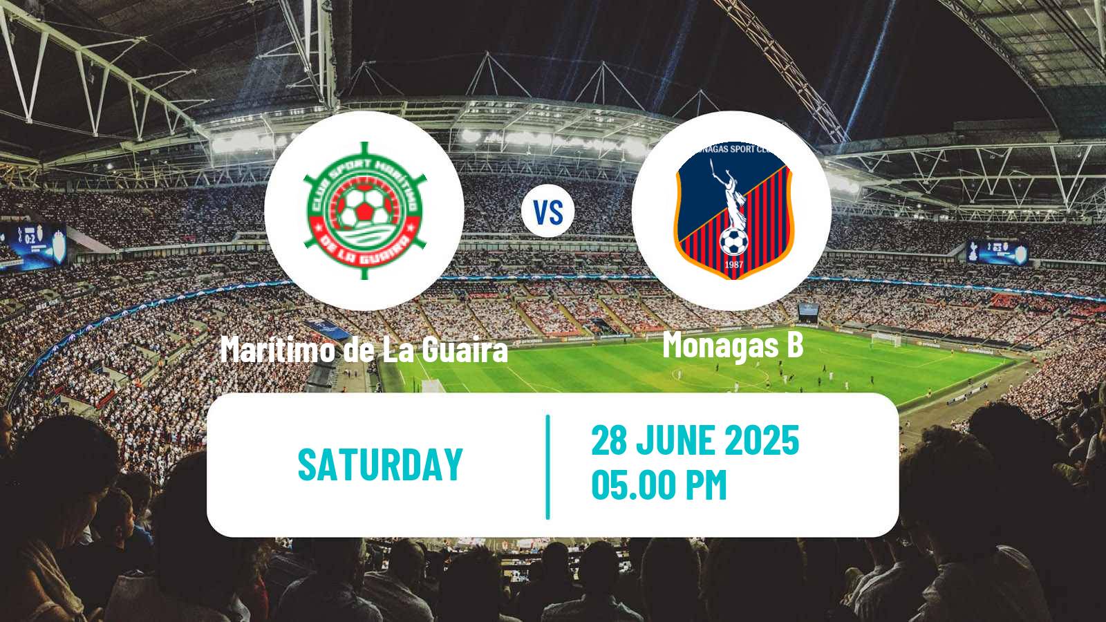 Soccer Venezuelan Segunda Division Marítimo de La Guaira - Monagas B