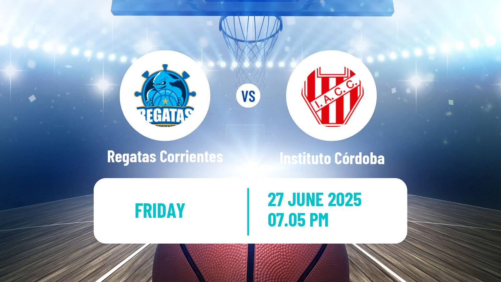 Basketball Argentinian LNB Regatas Corrientes - Instituto Córdoba