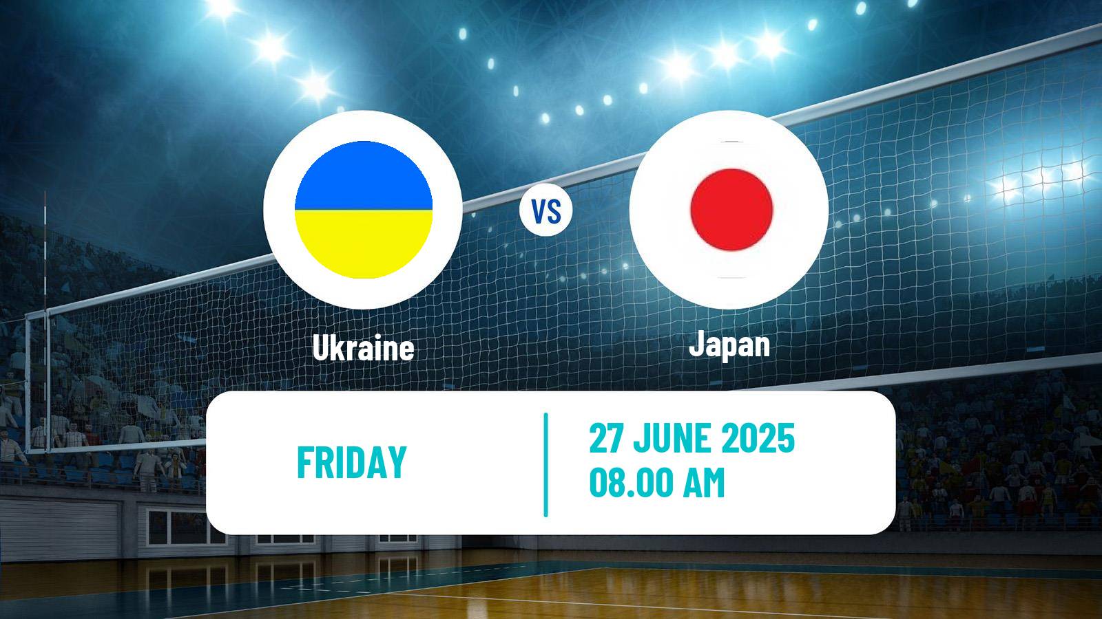 Volleyball Nations League Volleyball Ukraine - Japan