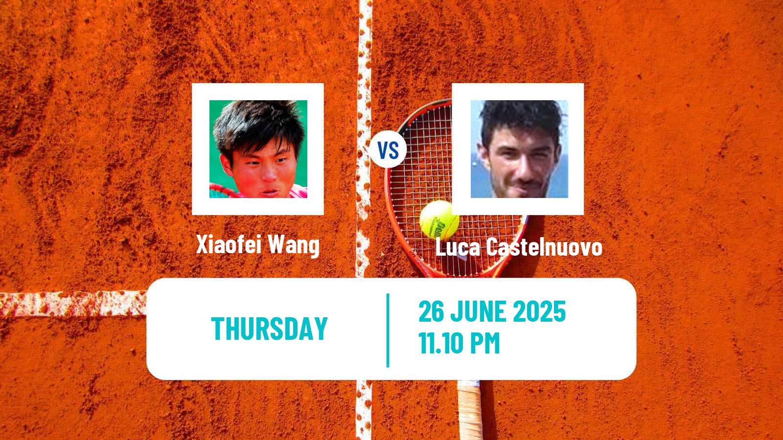 Tennis ITF M15 Maanshan 3 Men Xiaofei Wang - Luca Castelnuovo