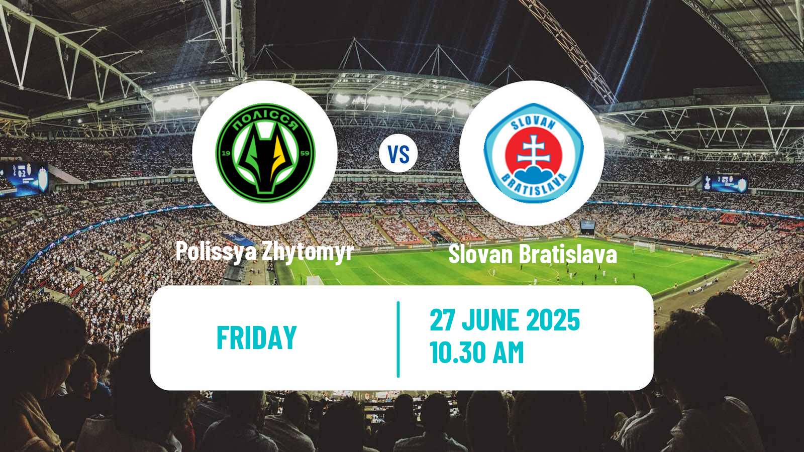 Soccer Club Friendly Polissya Zhytomyr - Slovan Bratislava