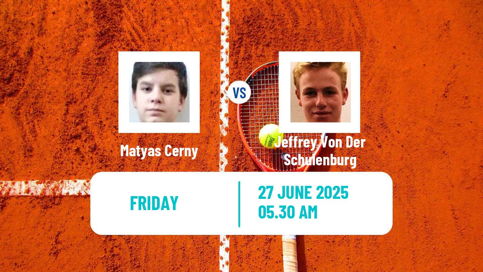 Tennis ITF M15 Grodzisk Mazowiecki Men Matyas Cerny - Jeffrey Von Der Schulenburg
