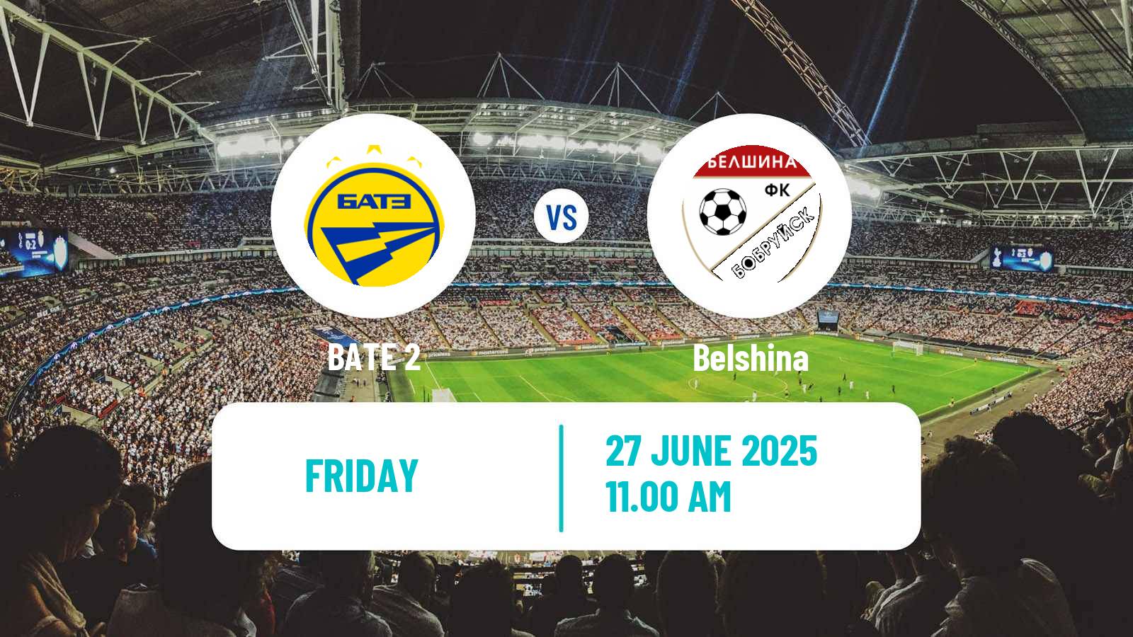 Soccer Belarusian Pershaya Liga BATE 2 - Belshina
