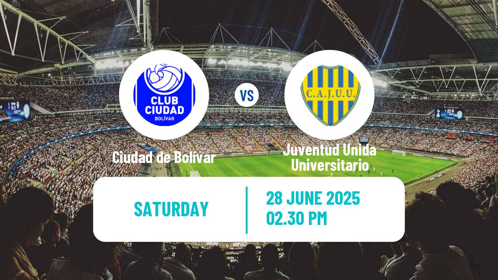 Soccer Argentinian Torneo Federal Ciudad de Bolívar - Juventud Unida Universitario