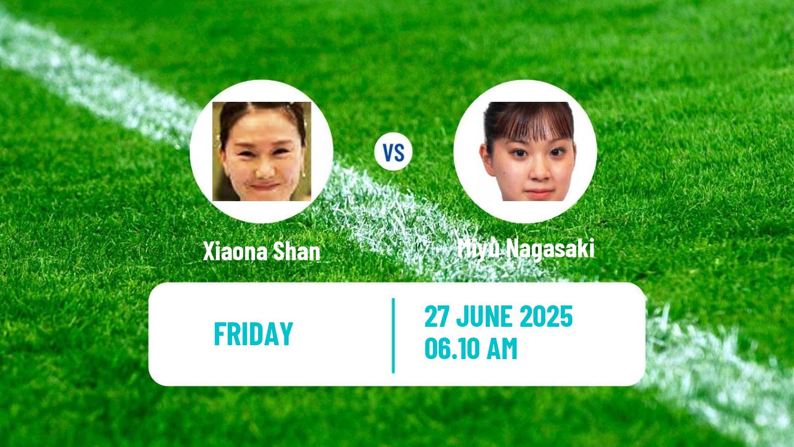Table tennis Wtt Contender Zagreb Women Xiaona Shan - Miyu Nagasaki