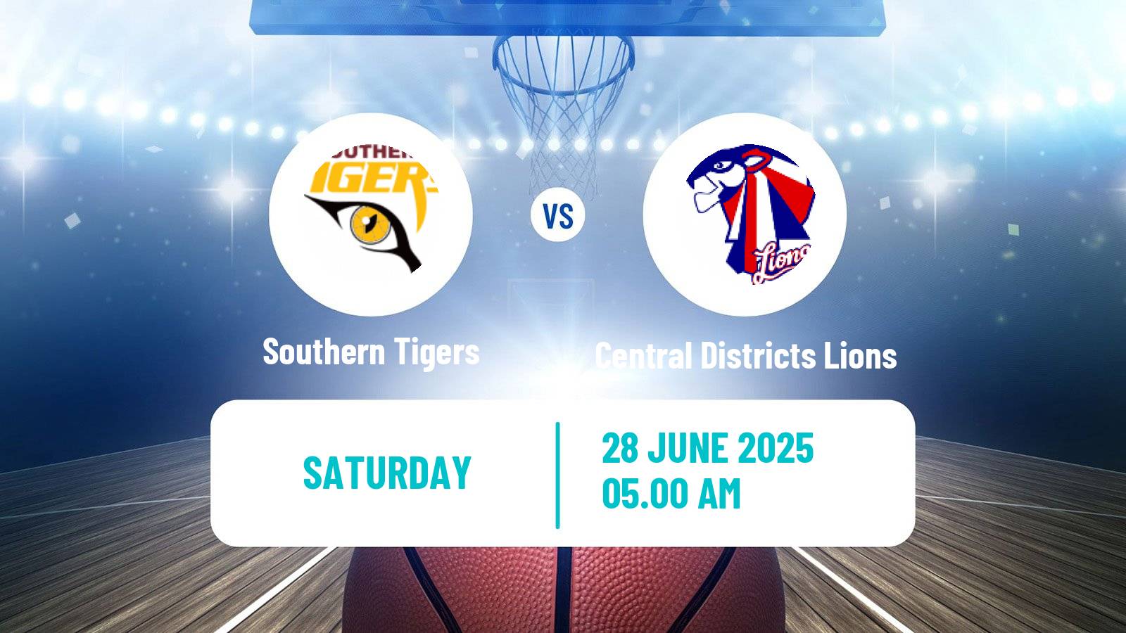 Basketball Australian NBL1 Central Women Southern Tigers - Central Districts Lions