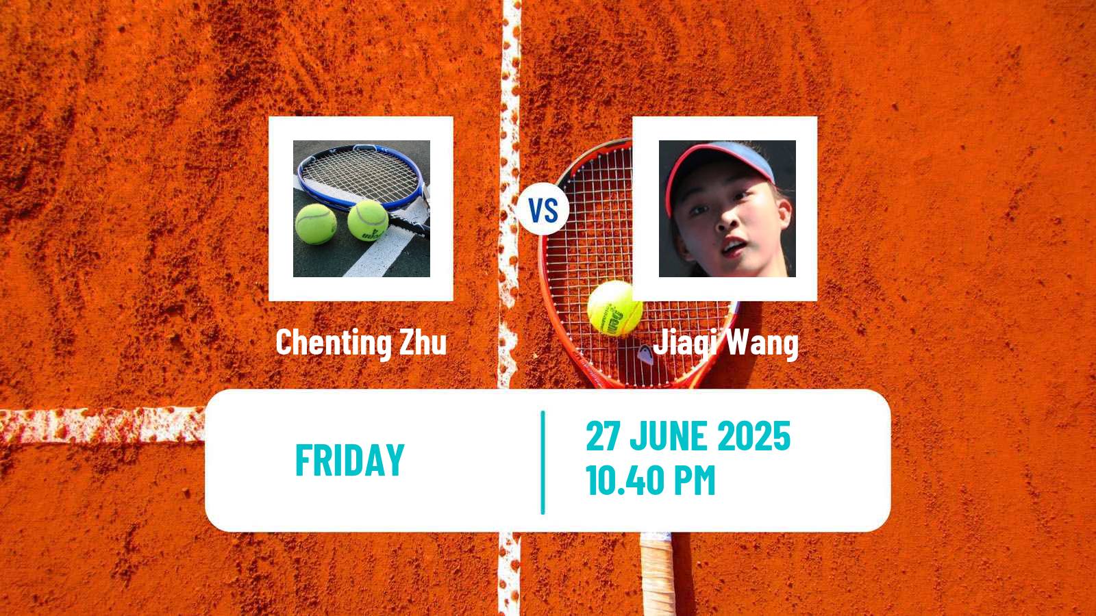 Tennis ITF W15 Maanshan 7 Women Chenting Zhu - Jiaqi Wang