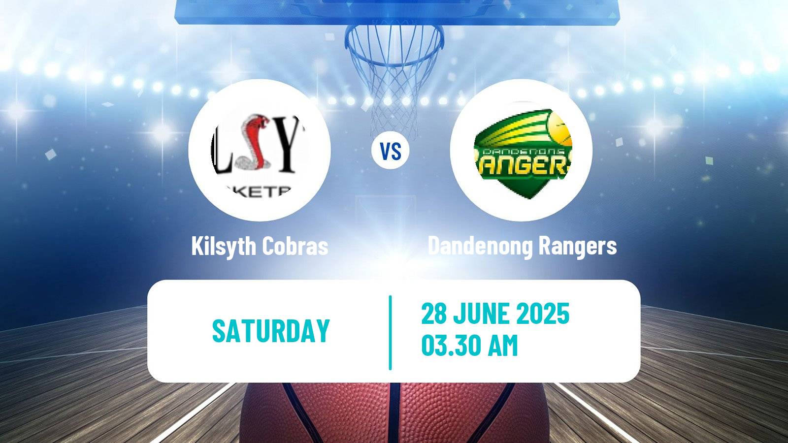 Basketball Australian NBL1 South Women Kilsyth Cobras - Dandenong Rangers