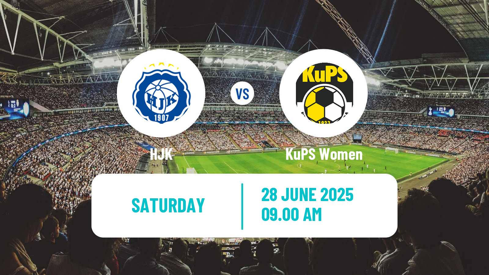 Football Finnish Kansallinen Liiga Women HJK - KuPS