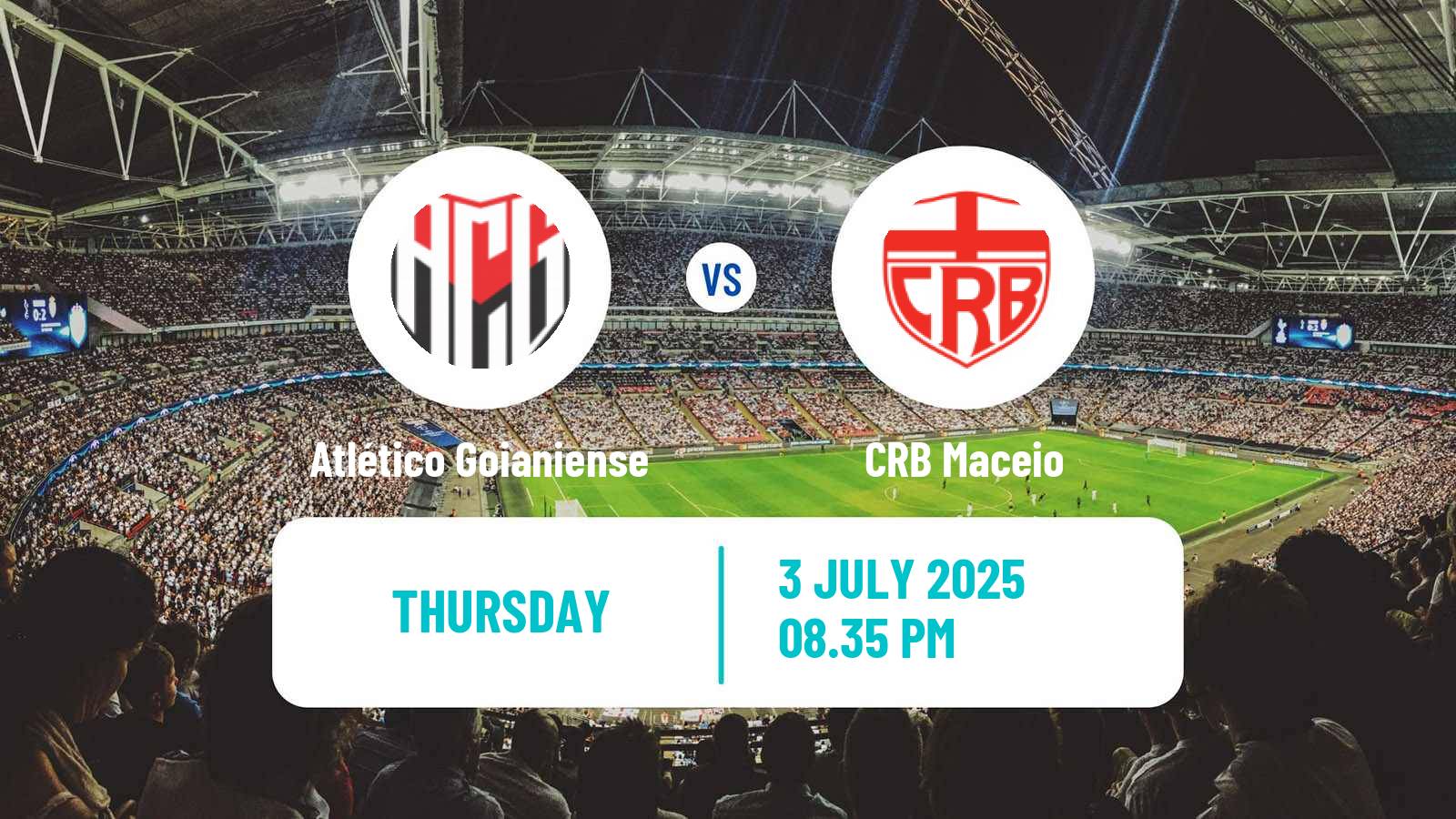 Soccer Brazilian Serie B Atlético Goianiense - CRB Maceio