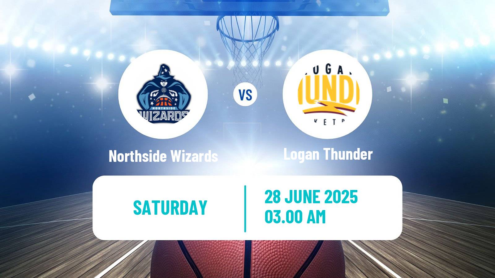 Basketball Australian NBL1 North Women Northside Wizards - Logan Thunder