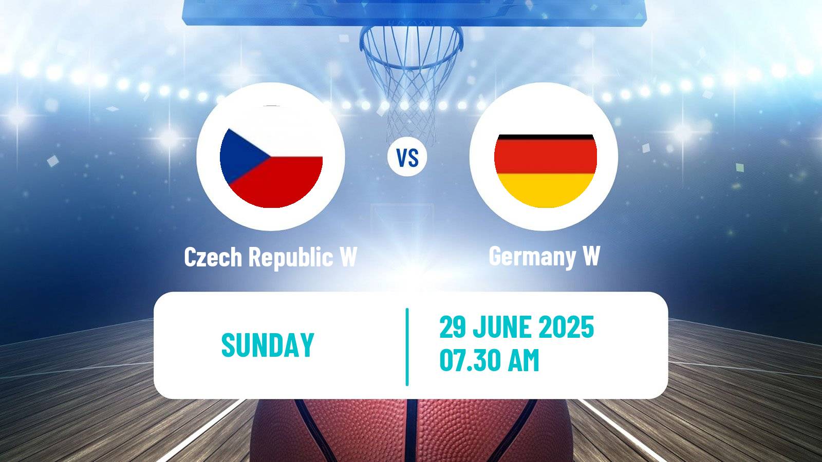 Basketball EuroBasket Women Czech Republic W - Germany W