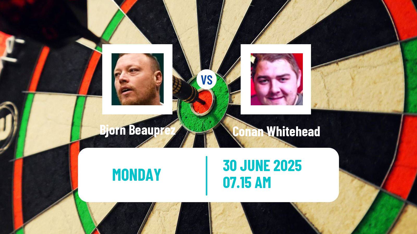 Darts Modus Super Series Bjorn Beauprez - Conan Whitehead