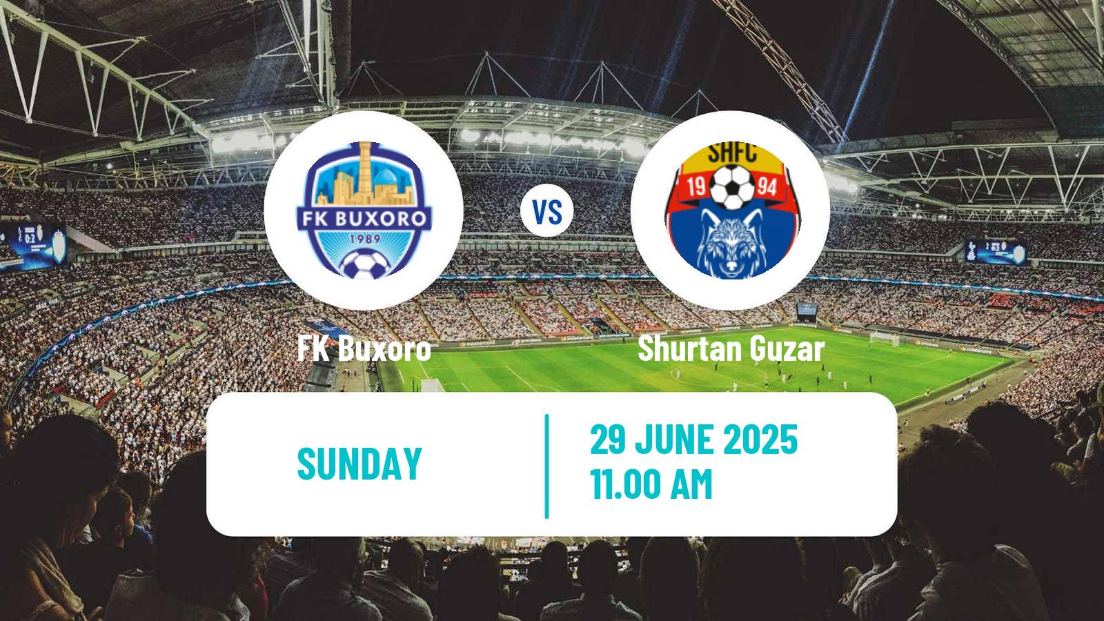 Soccer Uzbek League Buxoro - Shurtan Guzar