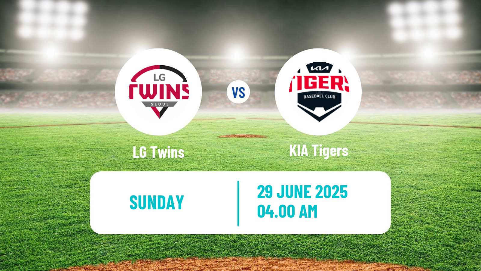 Baseball KBO LG Twins - KIA Tigers