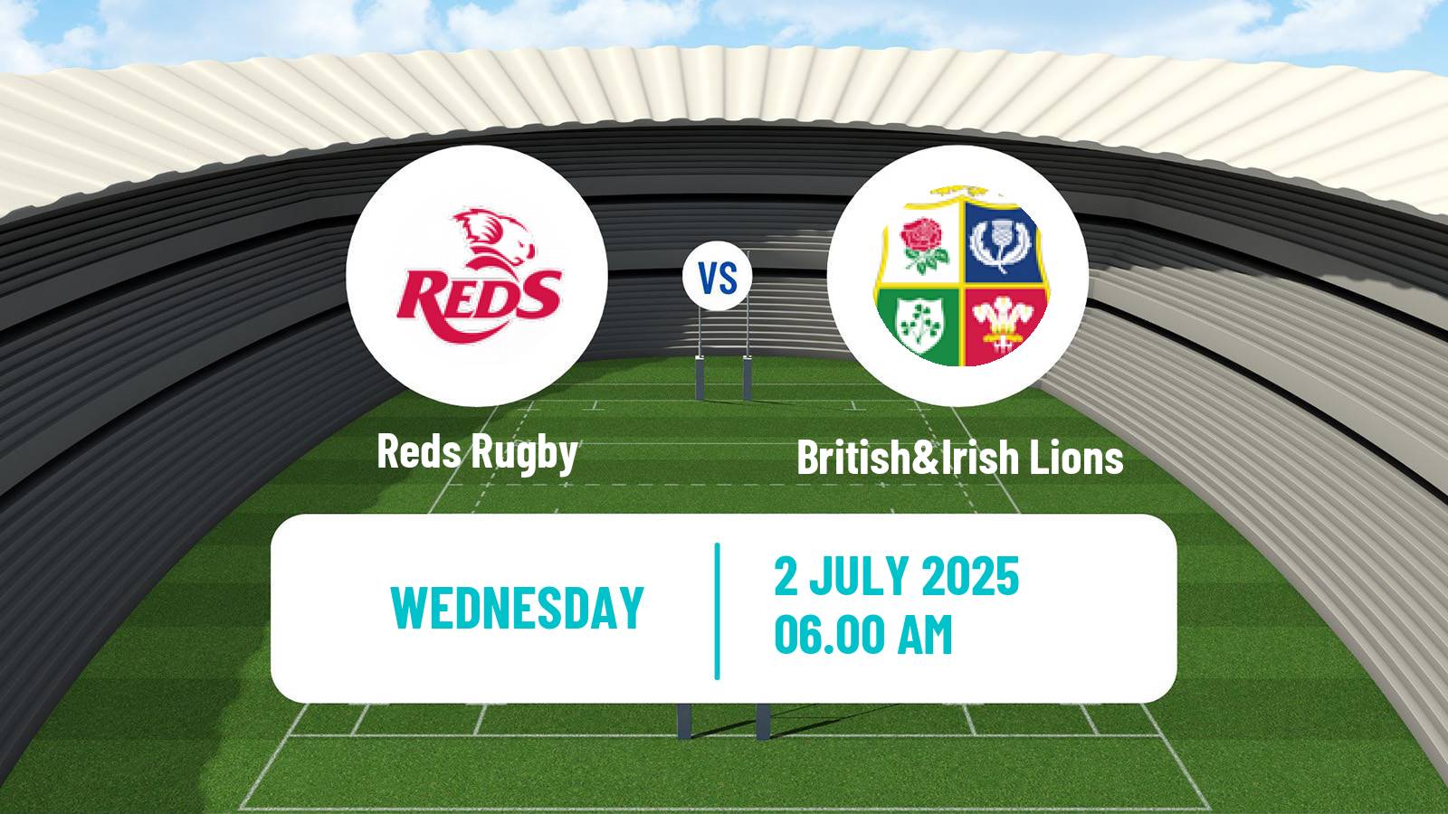 Rugby union Lions Tour Reds - British&Irish Lions