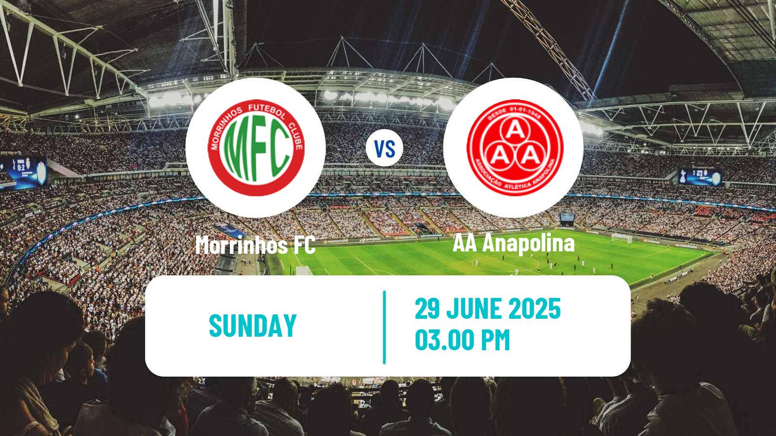 Soccer Brazilian Campeonato Goiano 2 Morrinhos - Anapolina