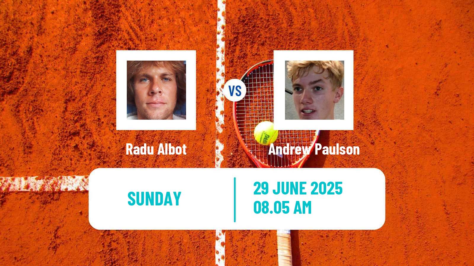 Tennis Brasov Challenger Men 2025 Radu Albot - Andrew Paulson