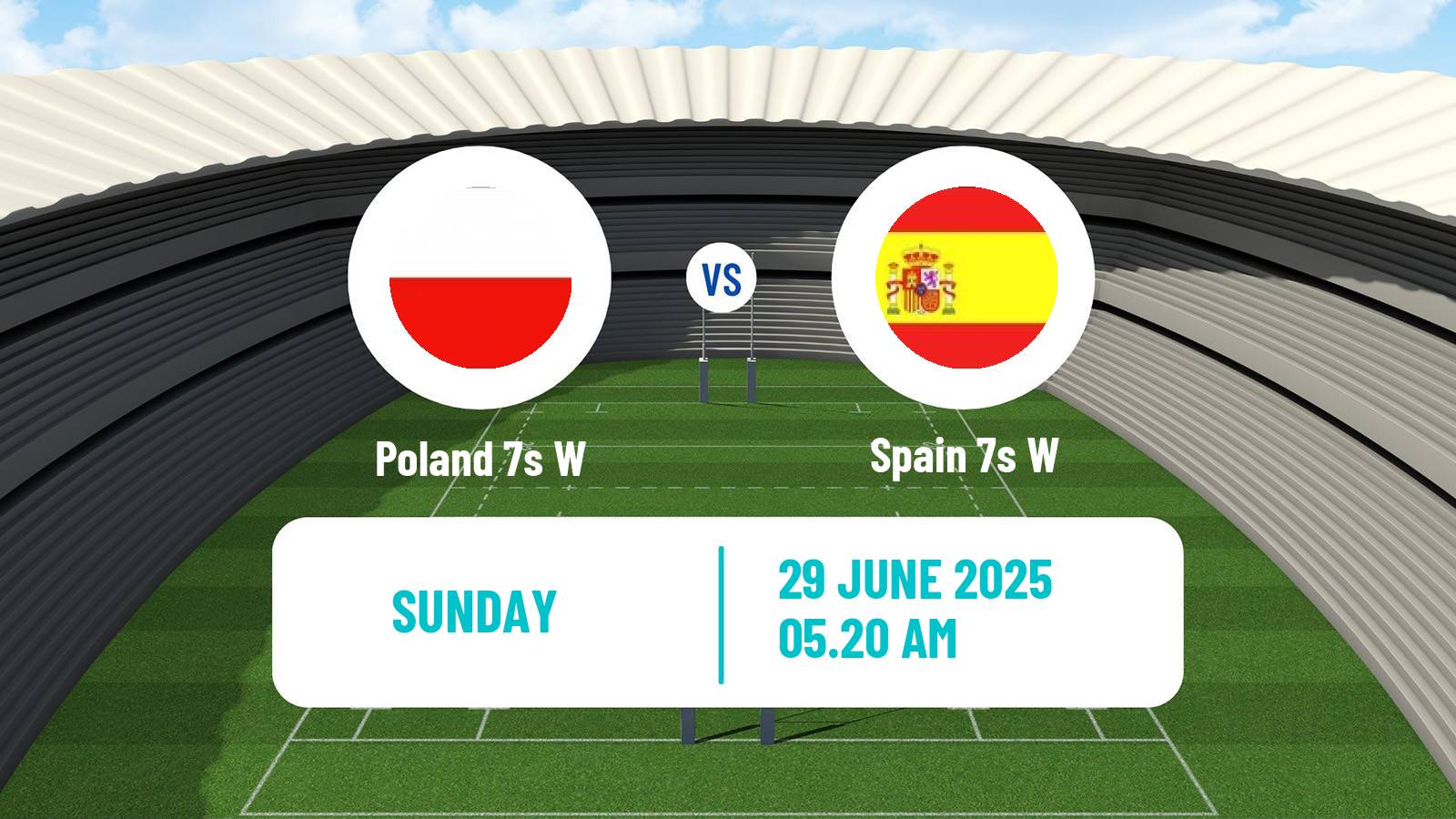 Rugby union Sevens Europe Series Women - Germany Poland 7s W - Spain 7s W