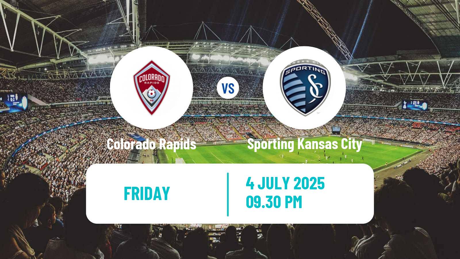 Soccer MLS Colorado Rapids - Sporting Kansas City