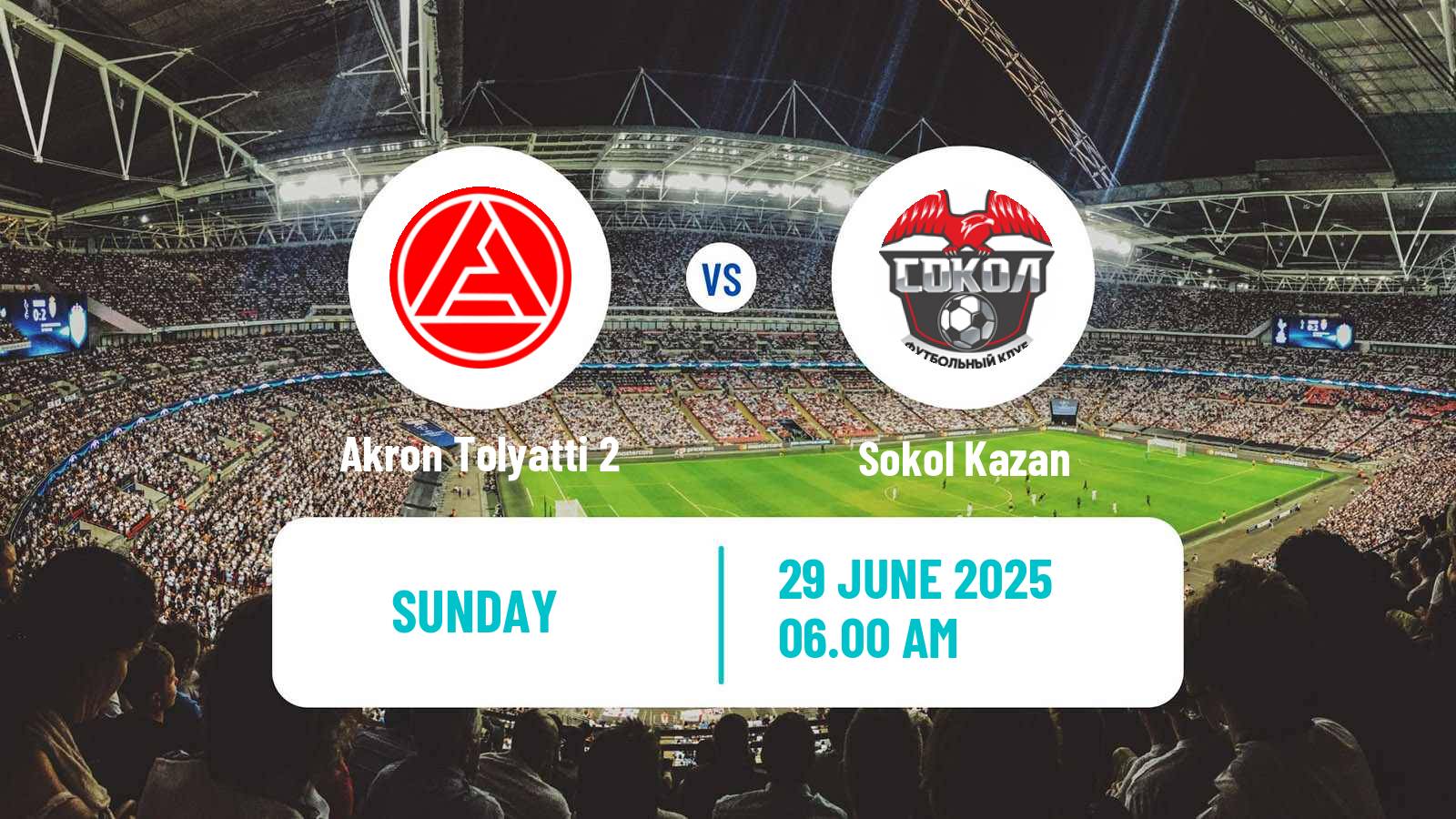 Soccer  FNL 2 Division B Group 4 Akron Tolyatti 2 - Sokol Kazan