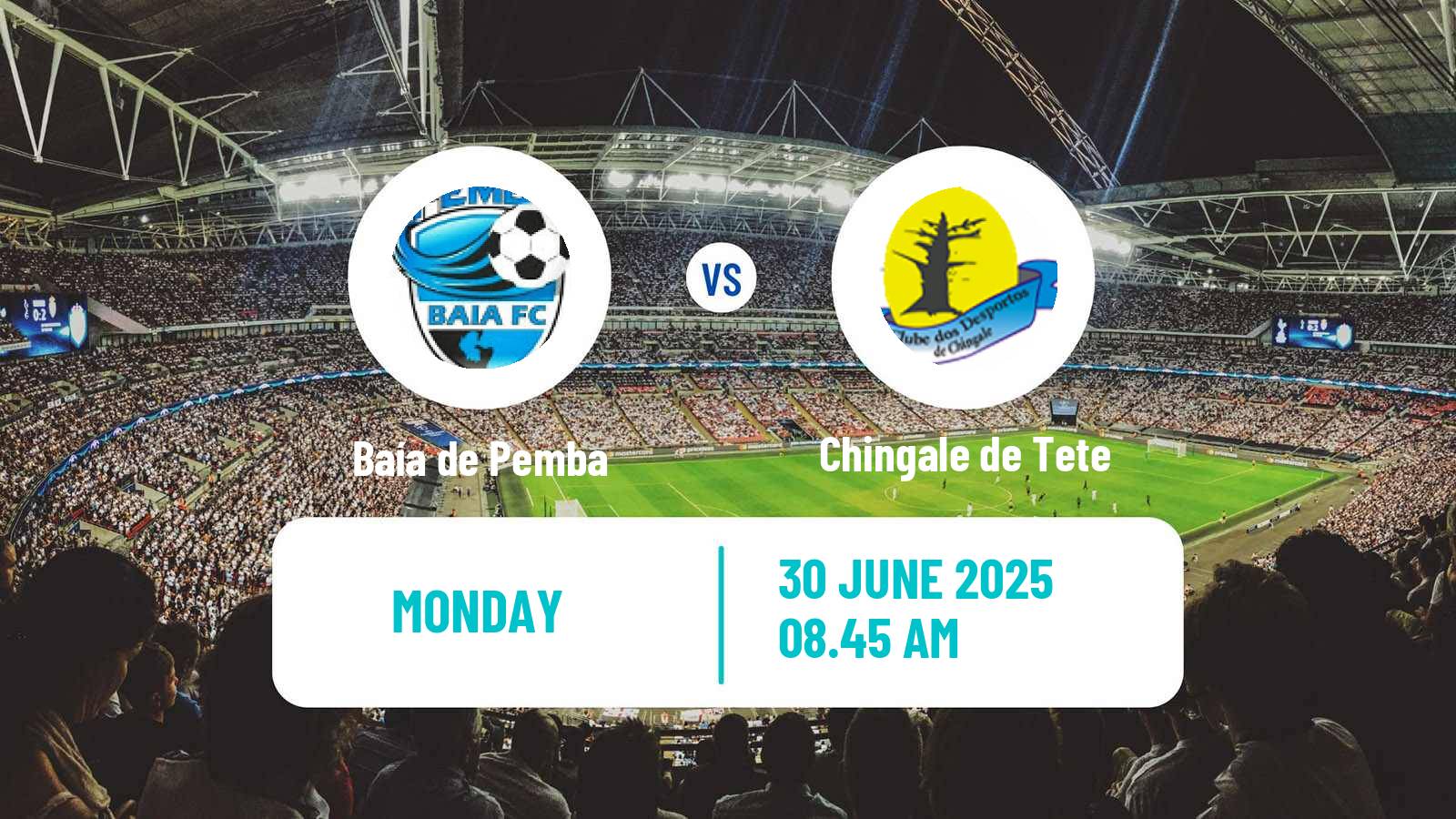 Soccer Mozambique Moçambola Baía de Pemba - Chingale de Tete
