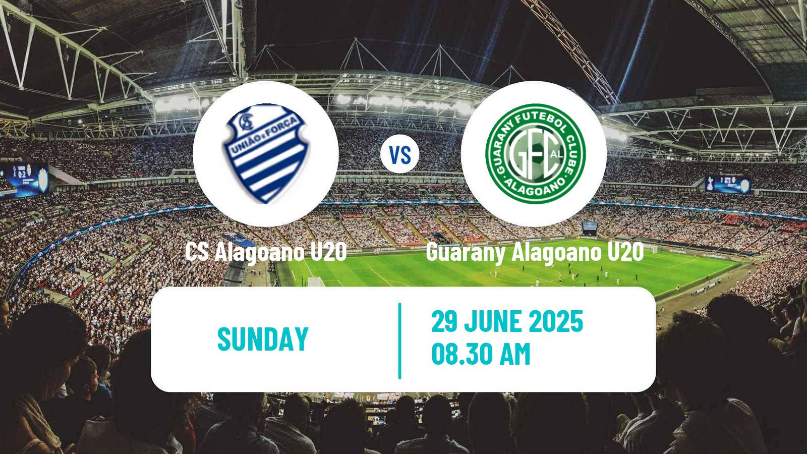 Soccer Brazilian Alagoano U20 CS Alagoano U20 - Guarany Alagoano U20