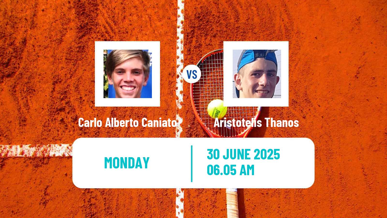 Tennis Modena Challenger Men Carlo Alberto Caniato - Aristotelis Thanos