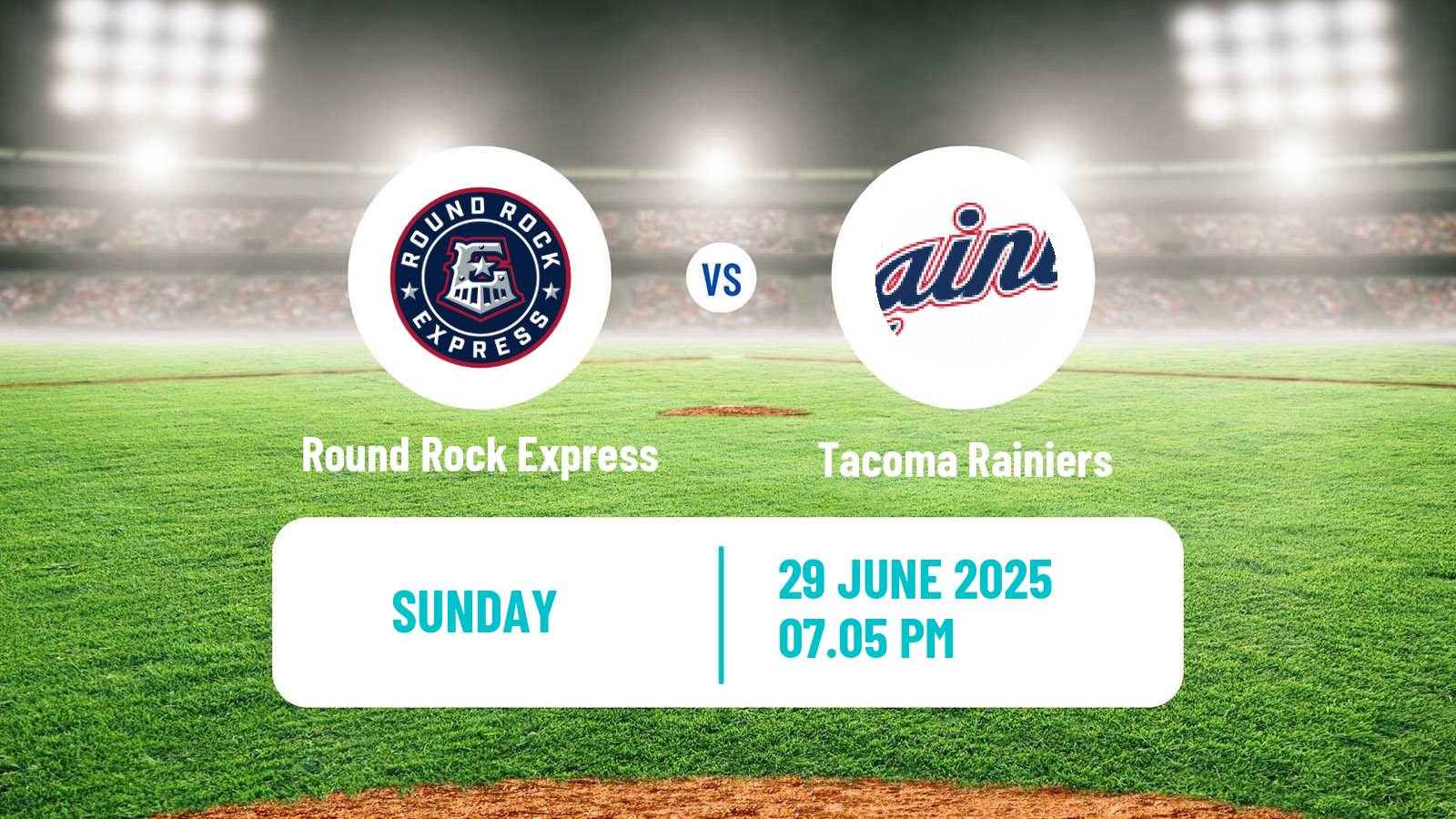 Baseball PCL Round Rock Express - Tacoma Rainiers