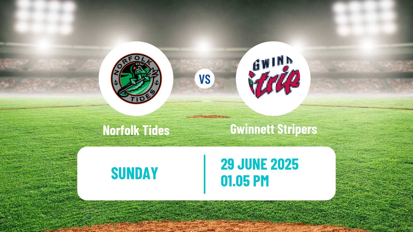 Baseball IL Norfolk Tides - Gwinnett Stripers