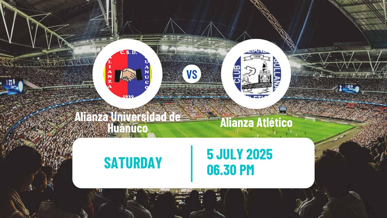 Football Peruvian Liga 1 Alianza Universidad de Huánuco - Alianza Atlético
