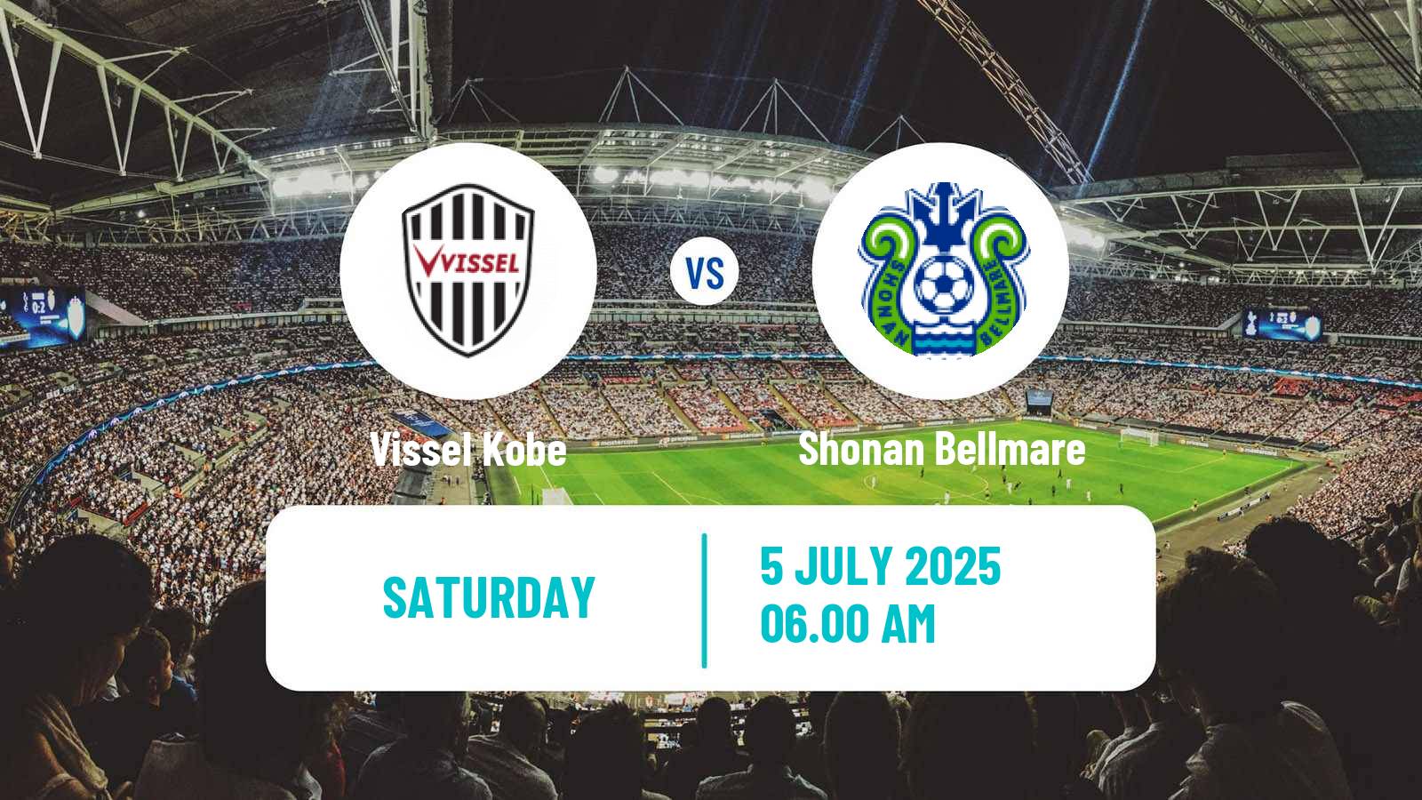 Soccer Japan J1 League Vissel Kobe - Shonan Bellmare