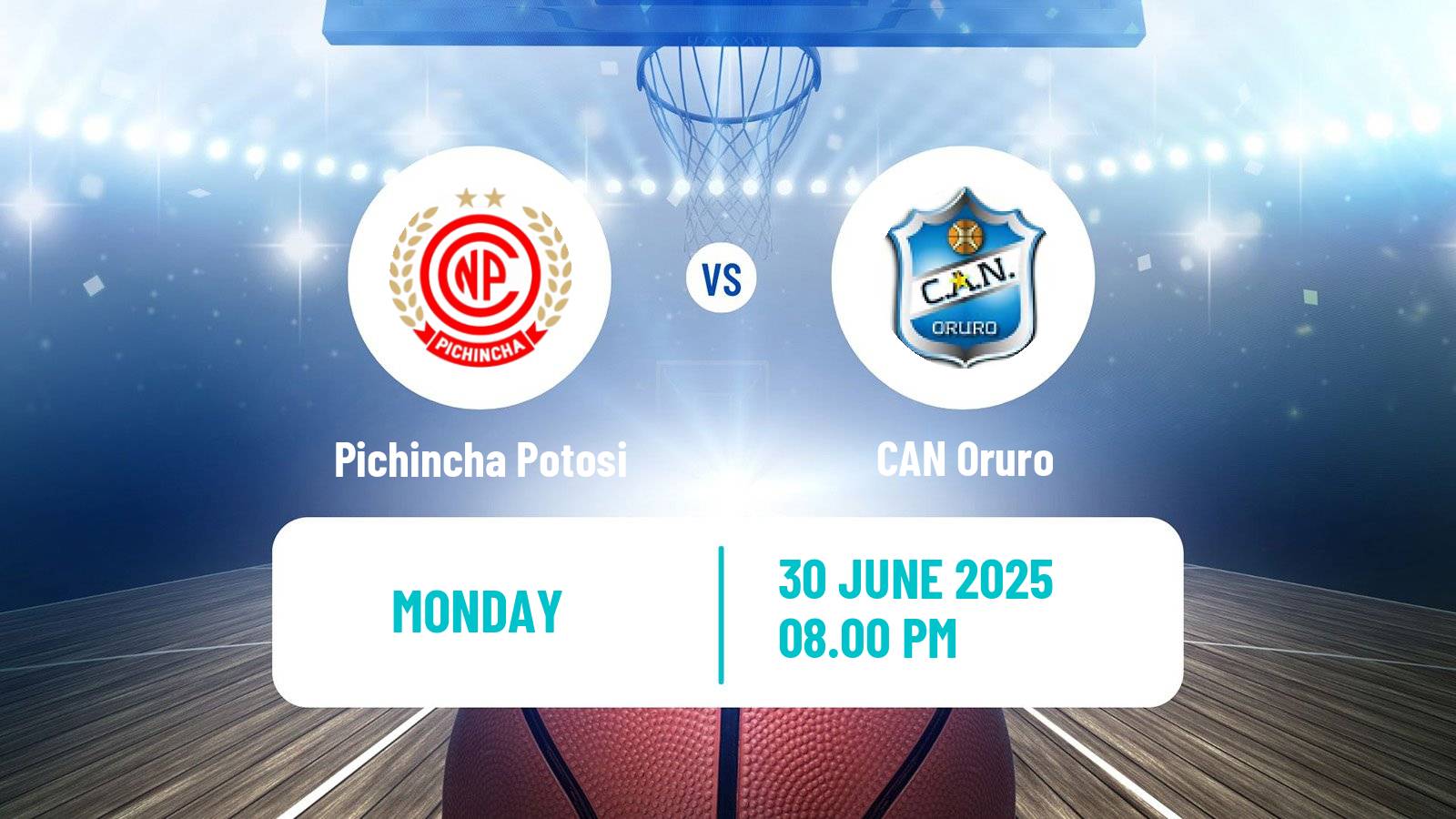 Basketball Bolivian Libobasquet Pichincha Potosi - CAN Oruro