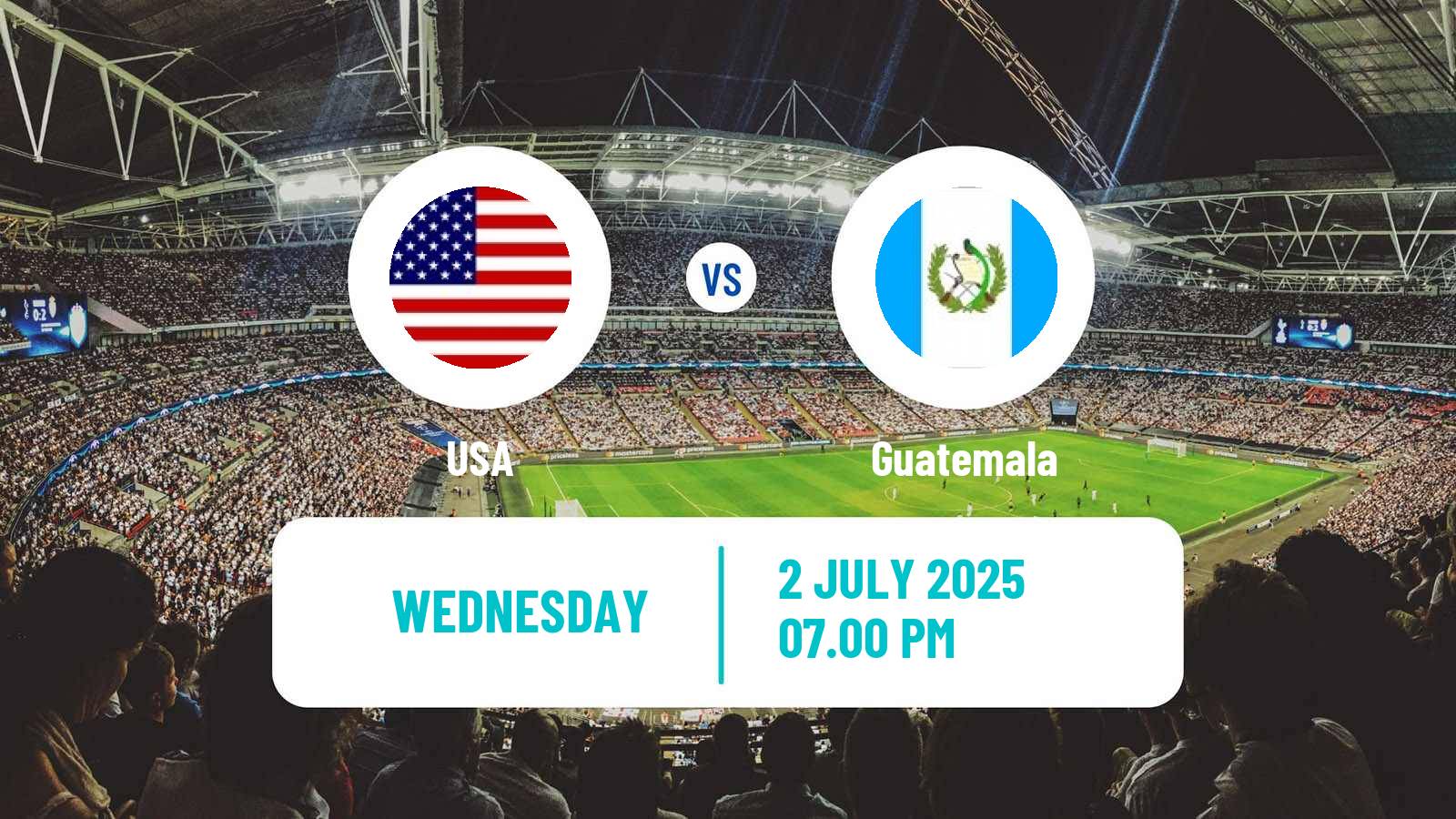 Soccer Gold Cup USA - Guatemala