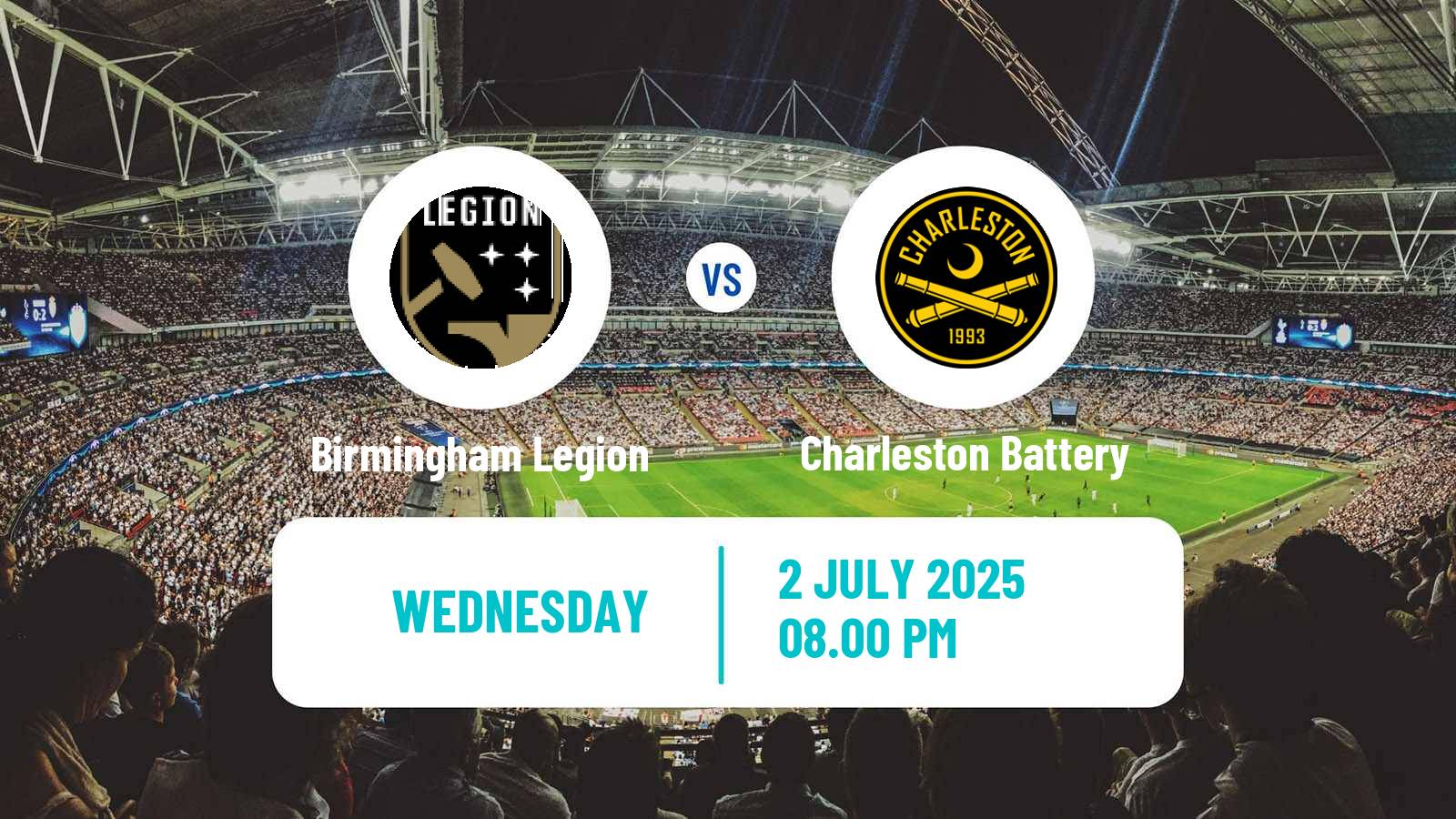 Soccer USL Championship Birmingham Legion - Charleston Battery