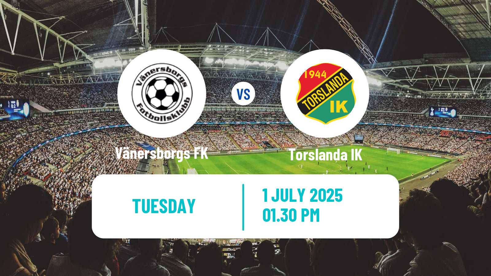 Soccer Svenska Cupen Vänersborgs FK - Torslanda