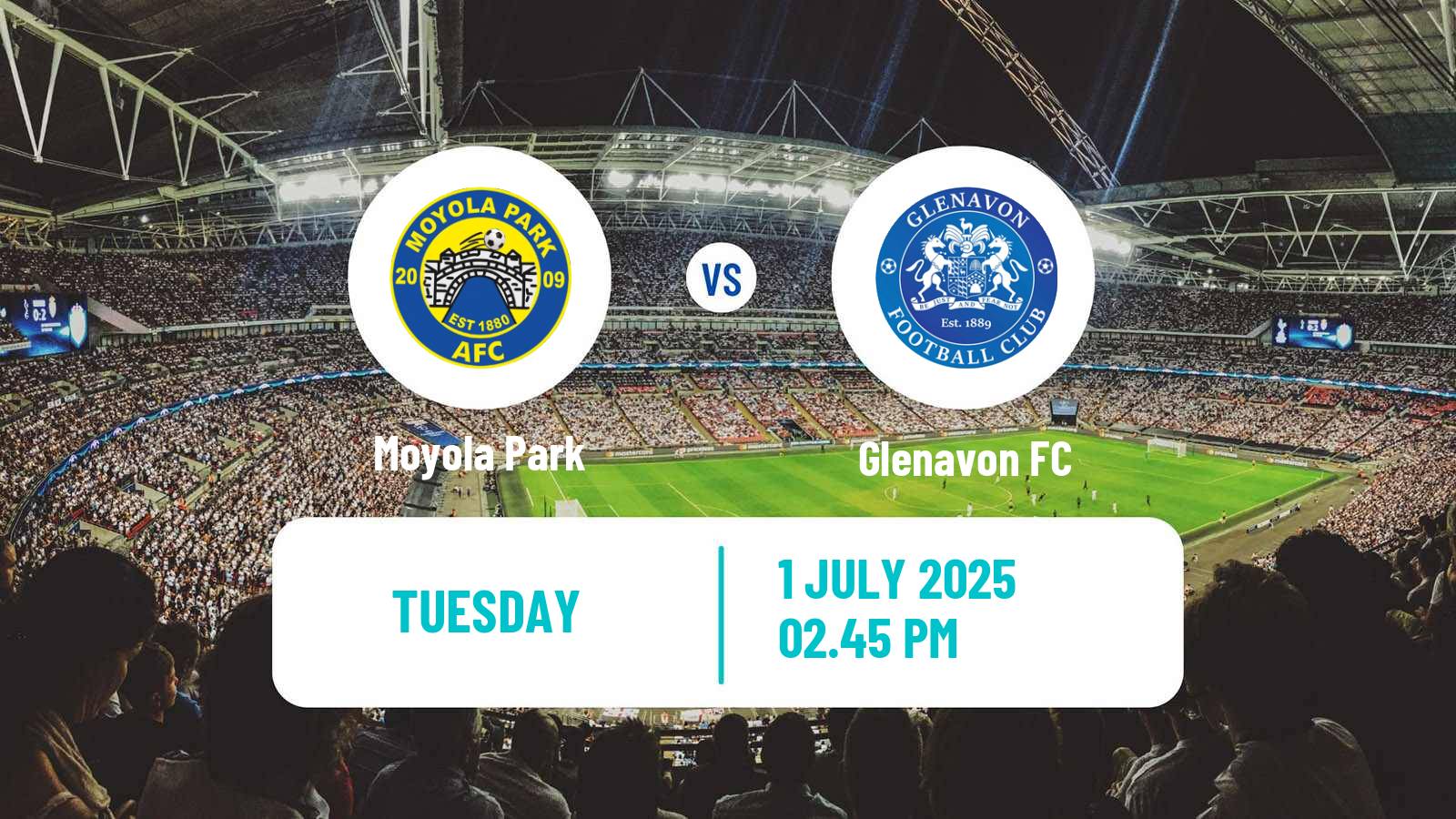 Soccer Club Friendly Moyola Park - Glenavon